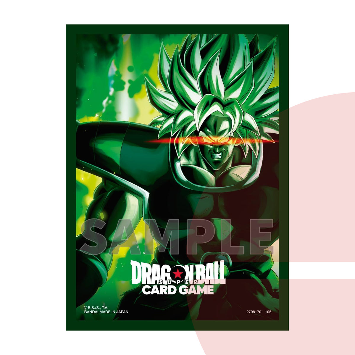 Dragon Ball Super Fusion World sleeves · Broly