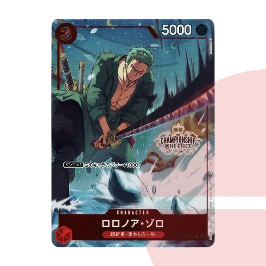 PSA 10 Roronoa Zoro SR Parallel ST01-013 JAP