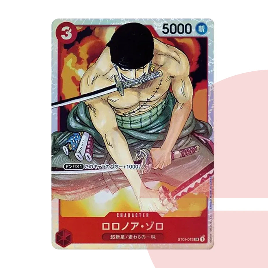 PSA 10 Roronoa Zoro SR ST01-013 JAP