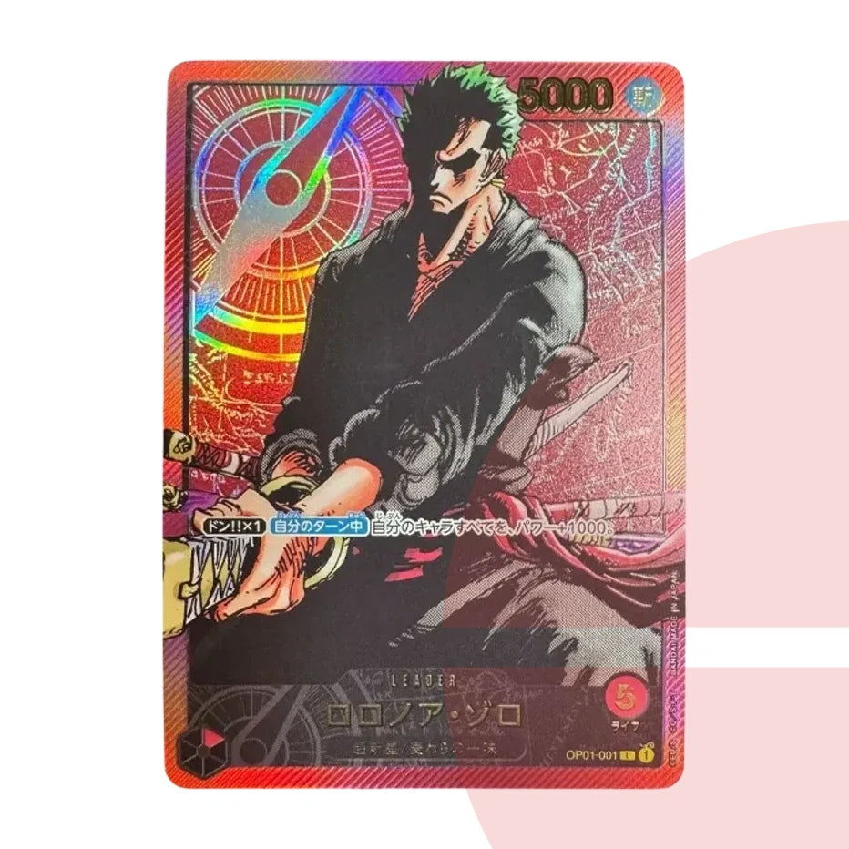 PSA 10 Roronoa Zoro L OP01-001 JAP