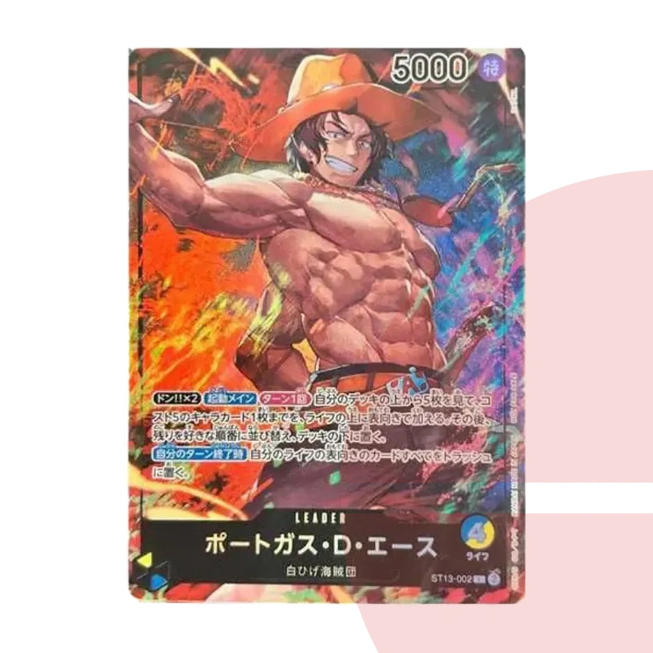 PSA 10 Portgas D. Ace L ST13-002 JAP