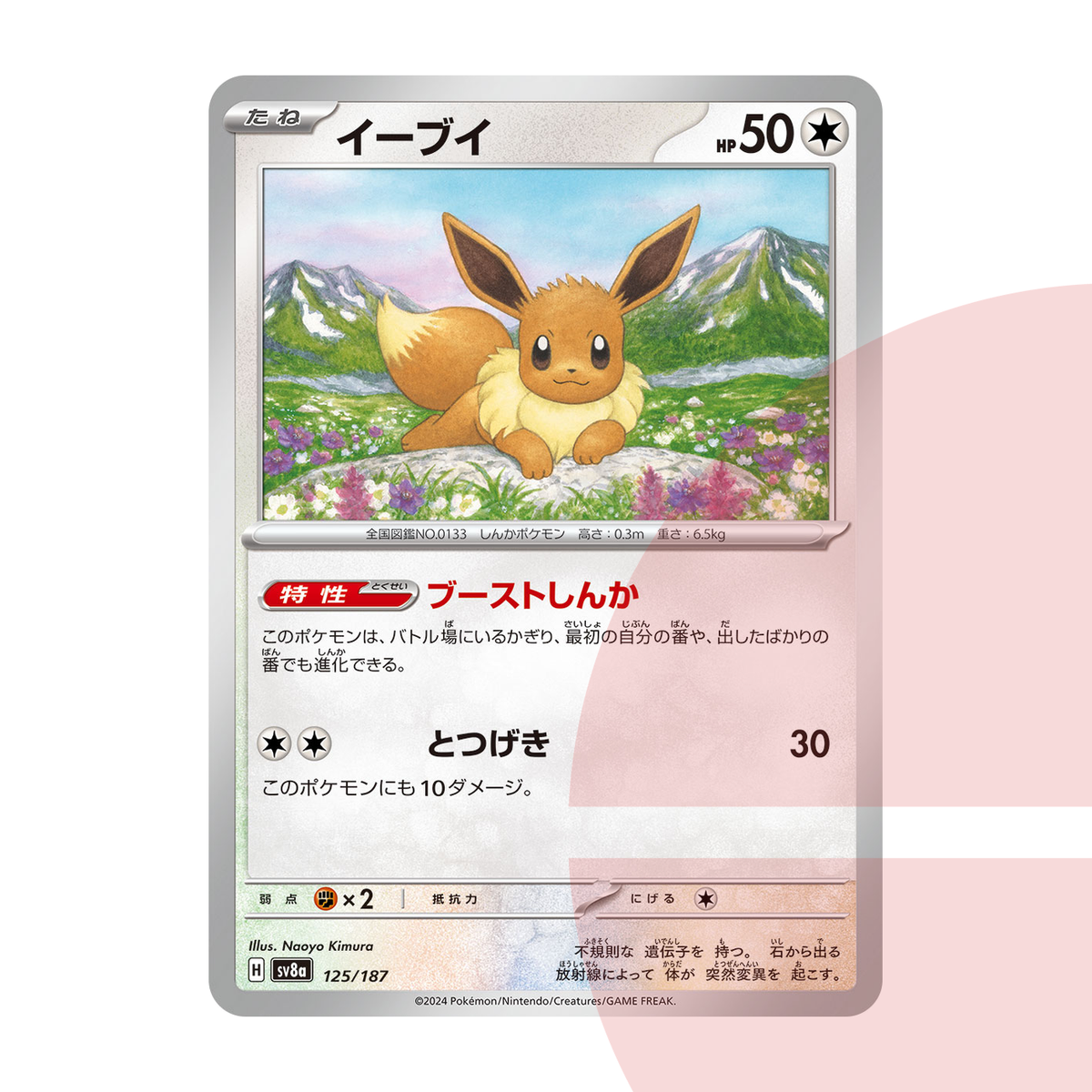 PSA 10 Eevee :Master Ball Mirror SV8a 125/187 JAP
