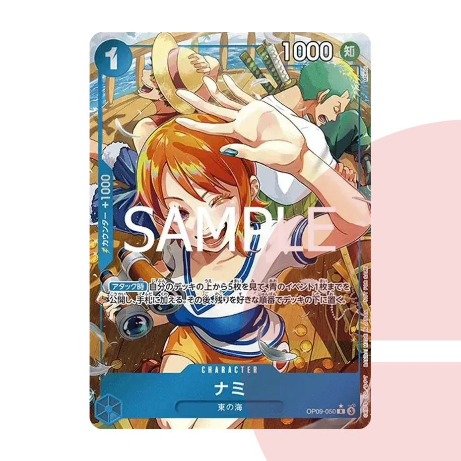 PSA 10 Nami R-P OP09-050 JAP