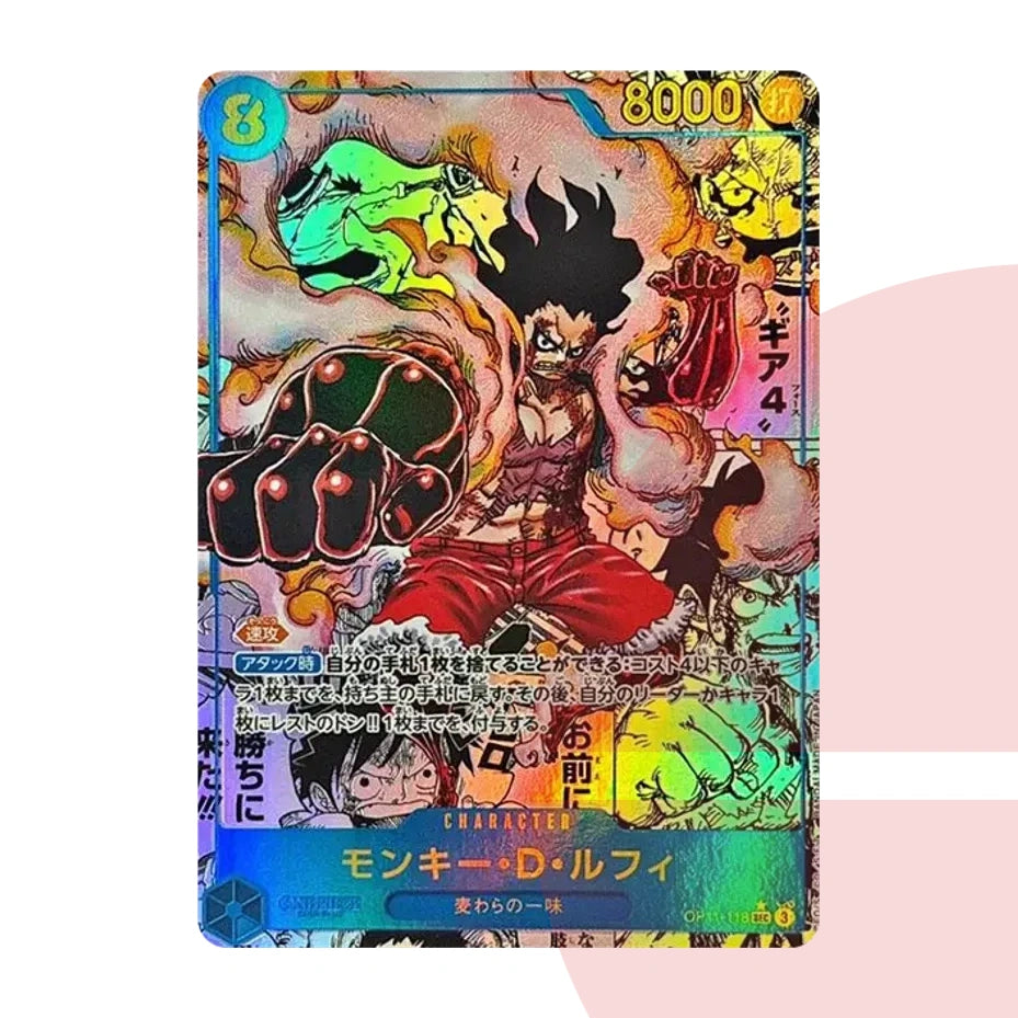 PSA 10 Monkey D. Luffy SEC-SP (Comic Parallel) OP11-118 JAP
