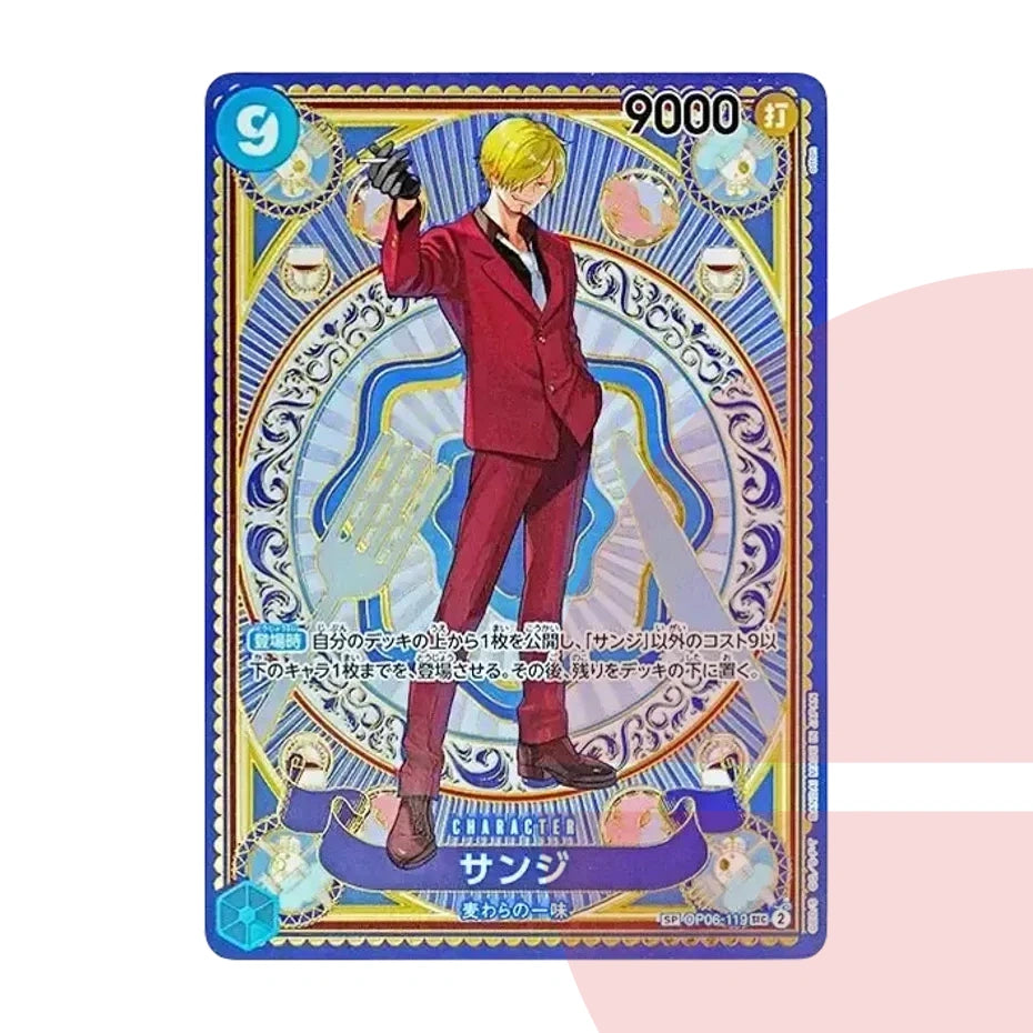PSA 10 Sanji SEC-SPC OP06-119 JAP