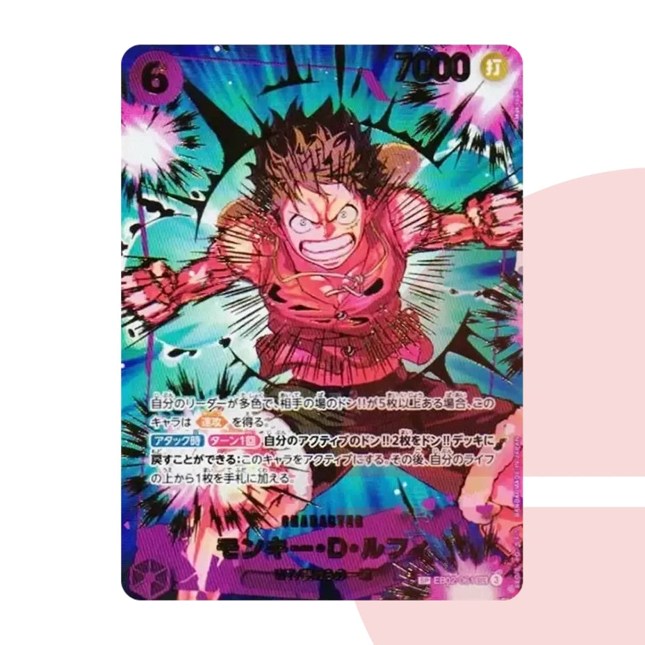 PSA 10 Monkey D. Luffy SEC-SPC EB02-061 JAP