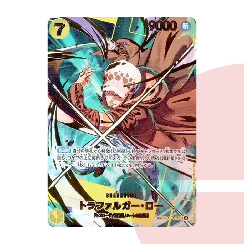 PSA 10 Trafalgar Law SEC-SPC OP10-119 JAP