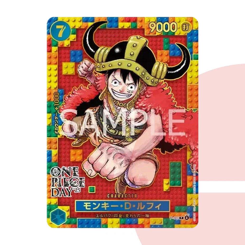 PSA 10 Monkey D. Luffy P P-110 JAP