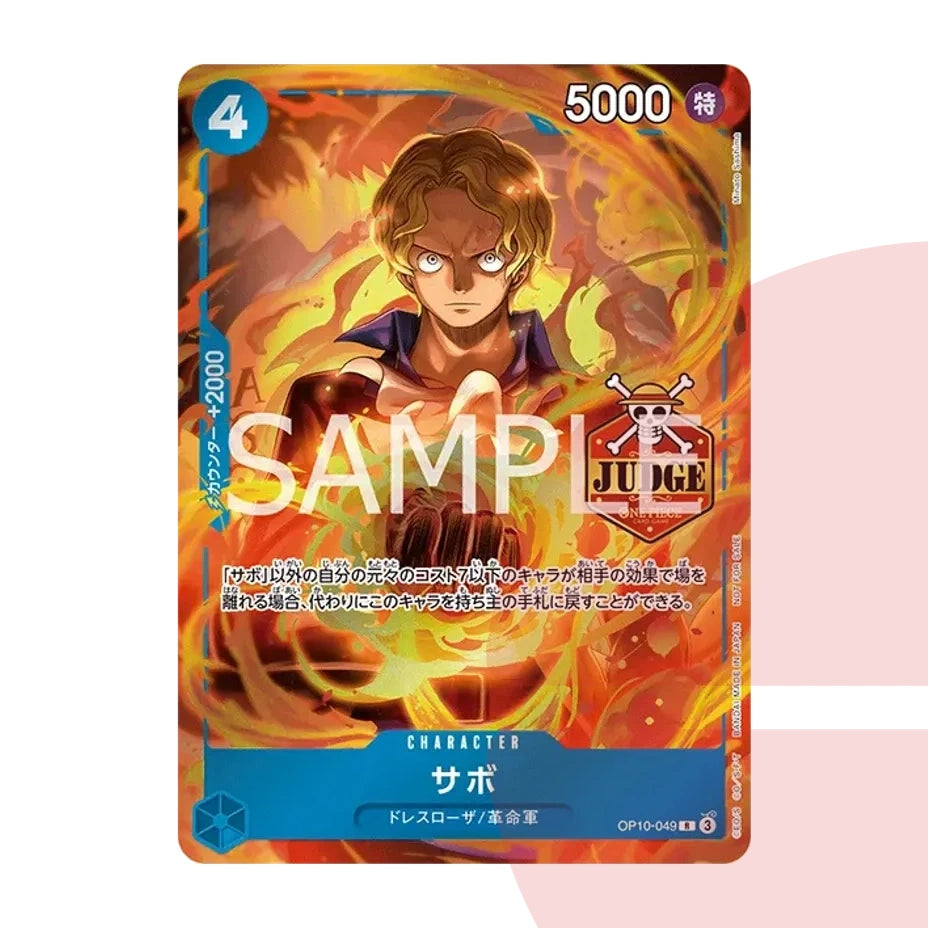 PSA 10 Sabo R OP10-049 JAP