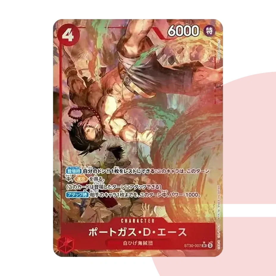 PSA 10 Portgas D. Ace SR-P ST30-007 JAP