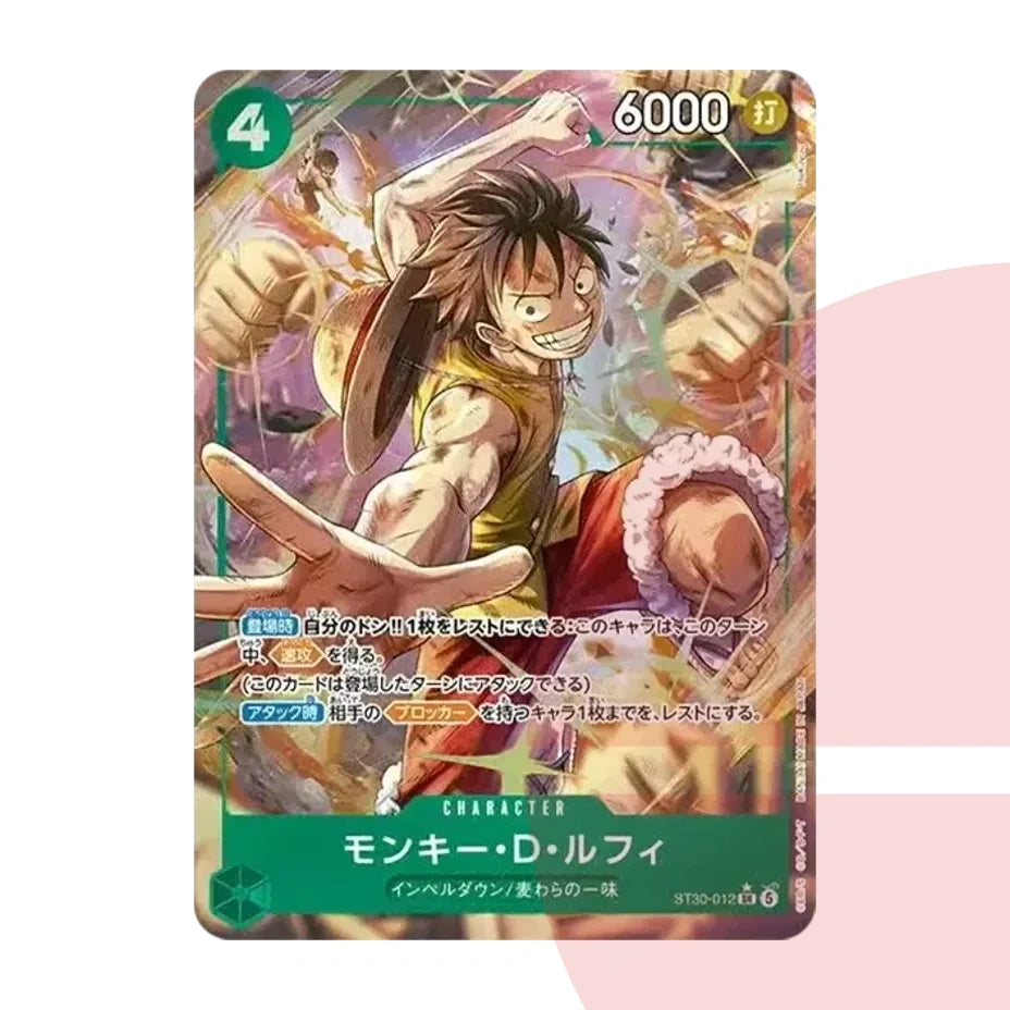 PSA 10 Monkey D. Luffy SR-P ST30-012 JAP