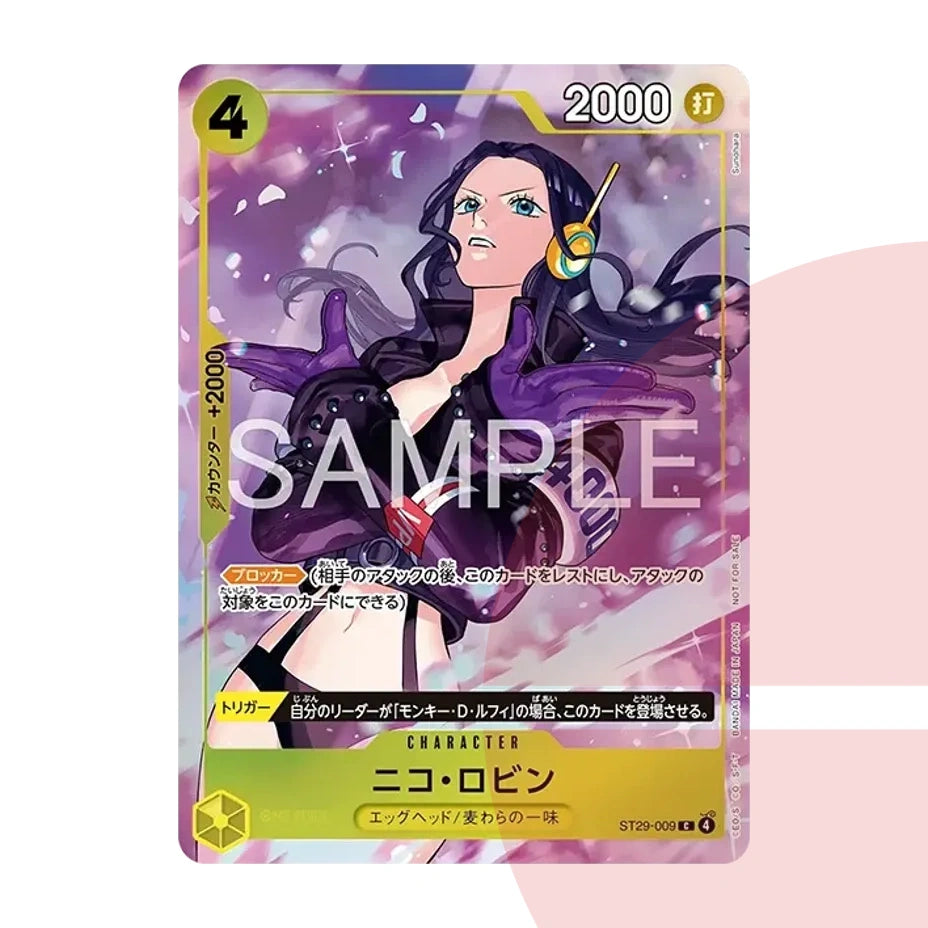 PSA 10 Nico Robin C ST29-009 JAP