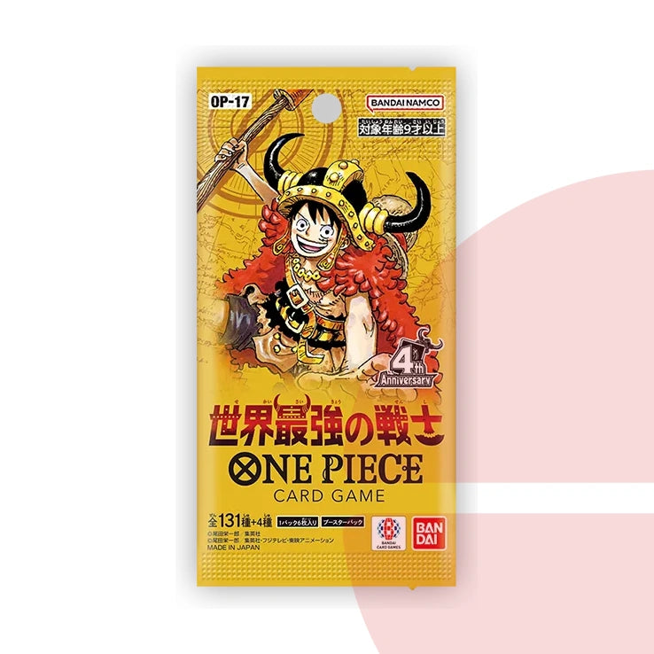 OP17 The World's Strongest Warriors Booster Pack JAP
