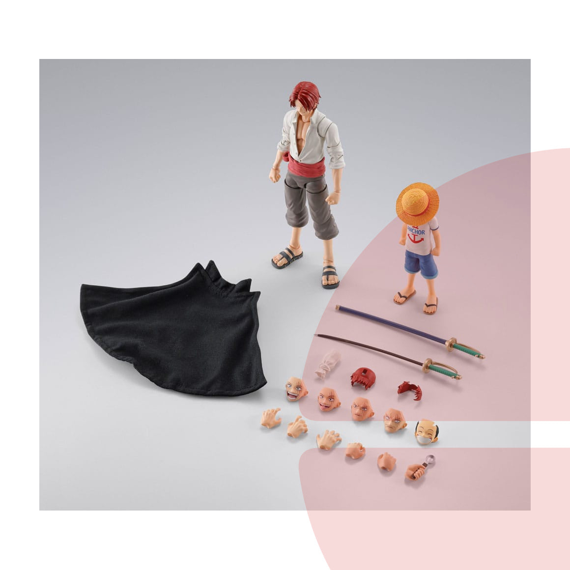 S.H.Figuarts Shanks & Monkey D. Luffy Childhood · ONE PIECE