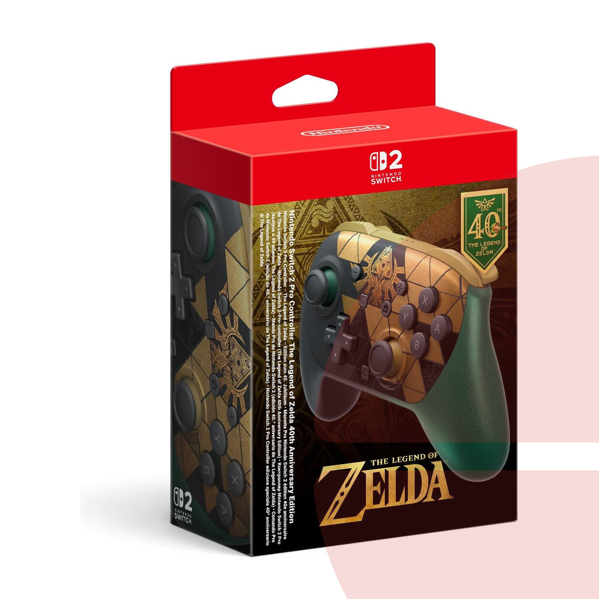 Pro Controller Zelda 40th Anniversary Switch 2 EU