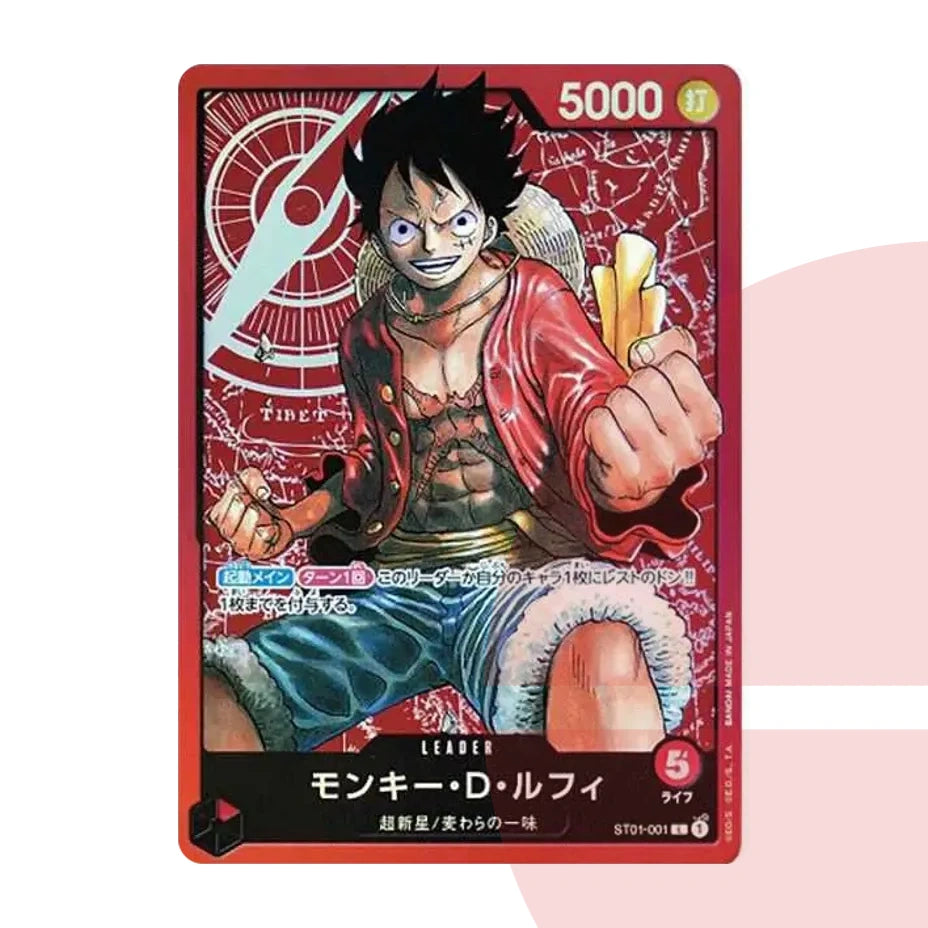 PSA 10 Monkey D. Luffy L ST01-001 JAP