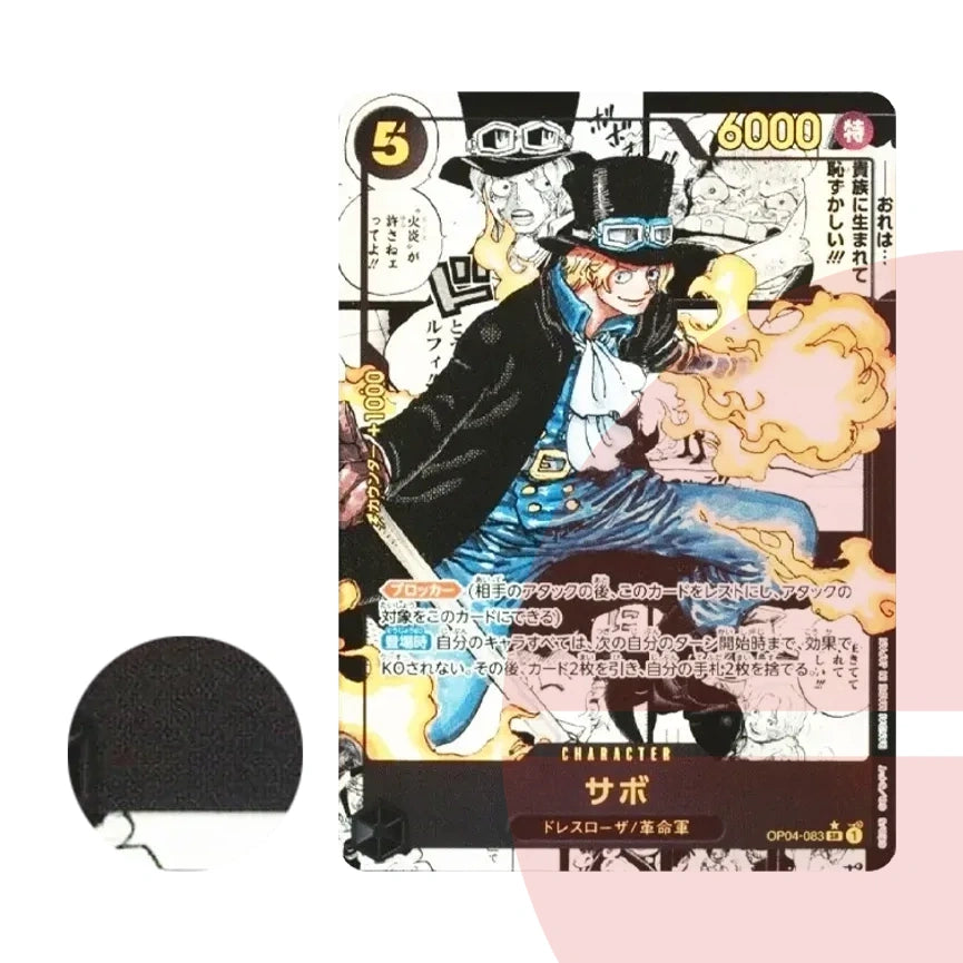 PSA 10 Sabo SR-SP (Comic Parallel) OP04-083 JAP