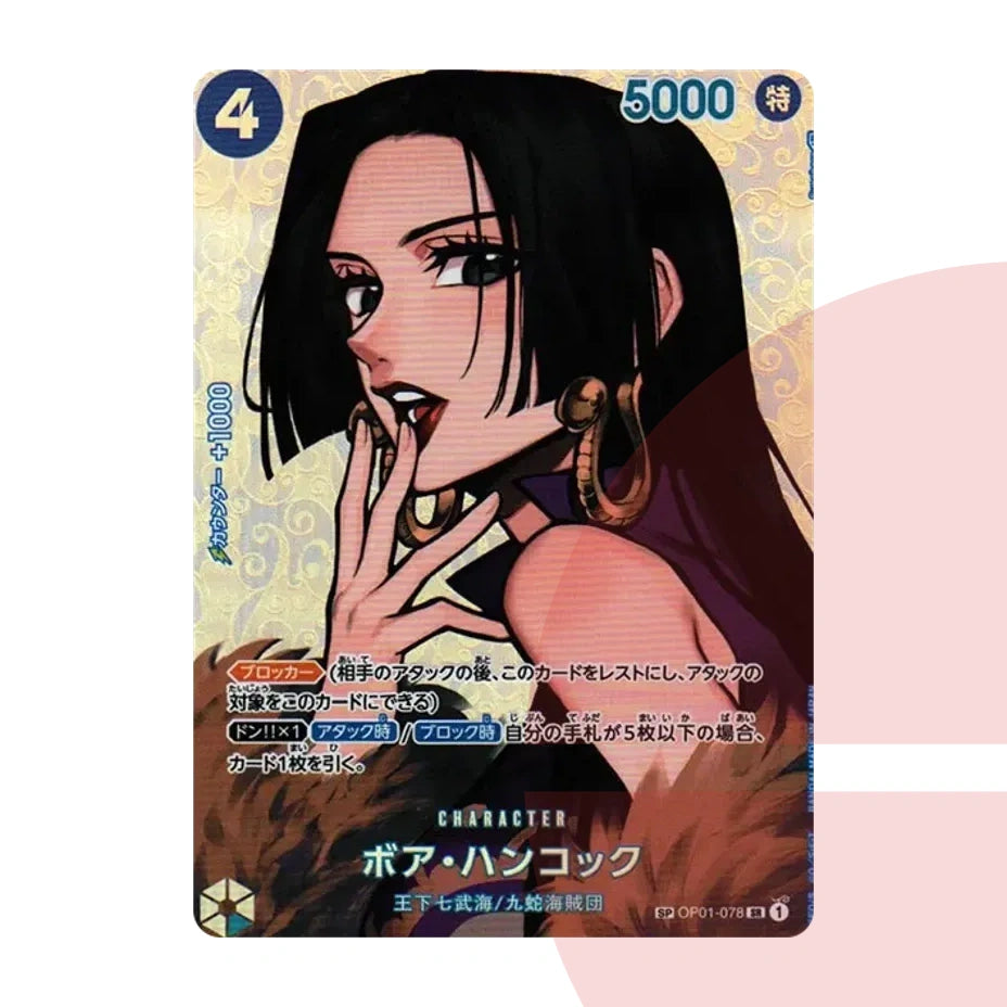 PSA 10 Boa Hancock SR-SPC OP01-078 JAP