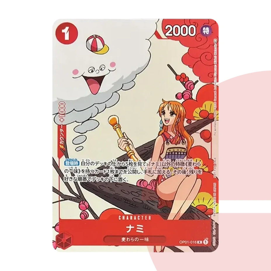 PSA 10 Nami R OP01-016 JAP