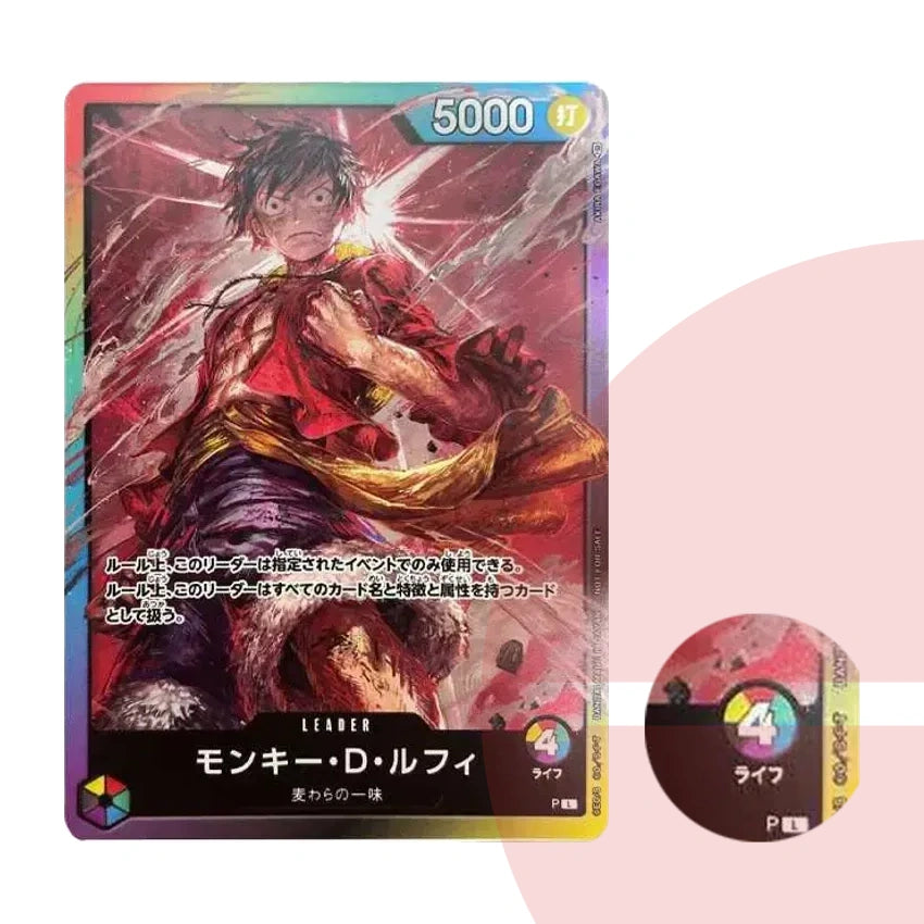 PSA 10 Monkey D. Luffy L :Participation Prize :Pre-errata Life 4 P JAP