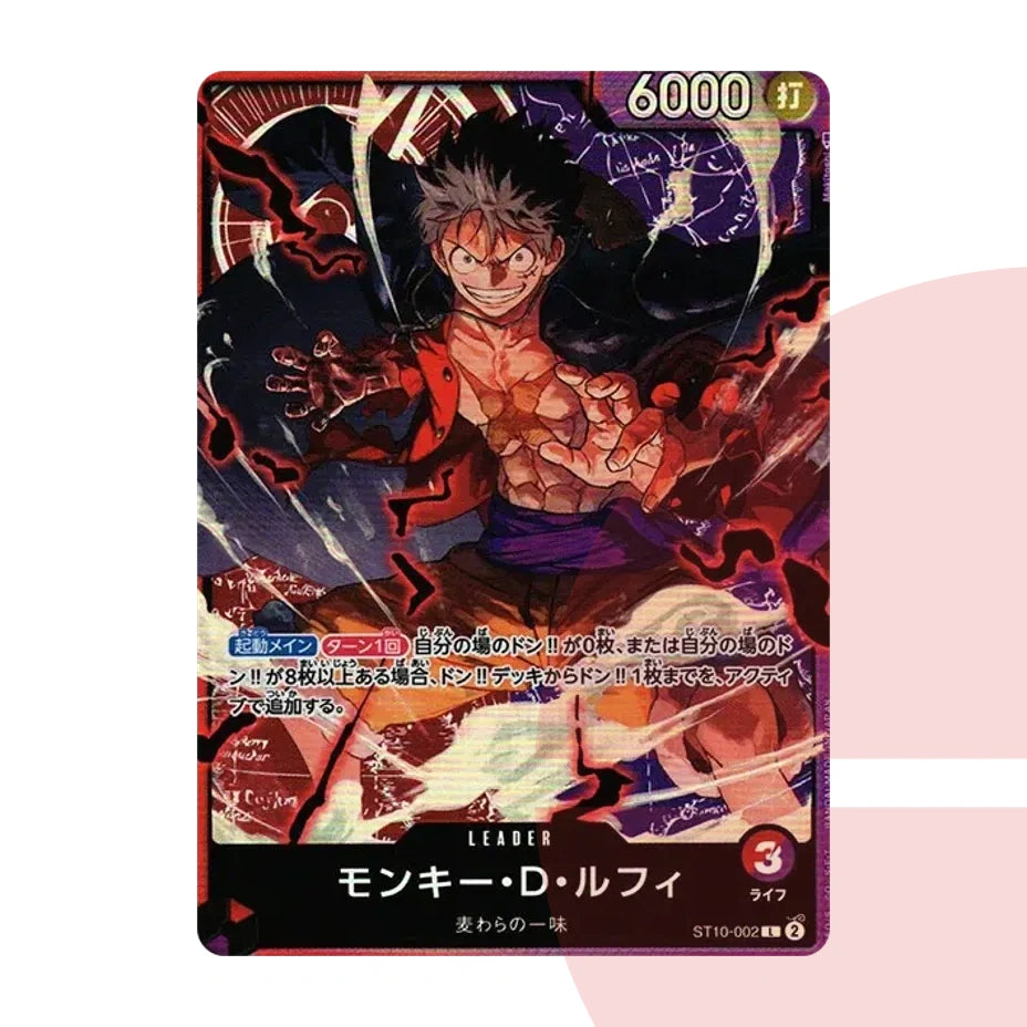 PSA 10 Monkey D. Luffy L ST10-002 JAP