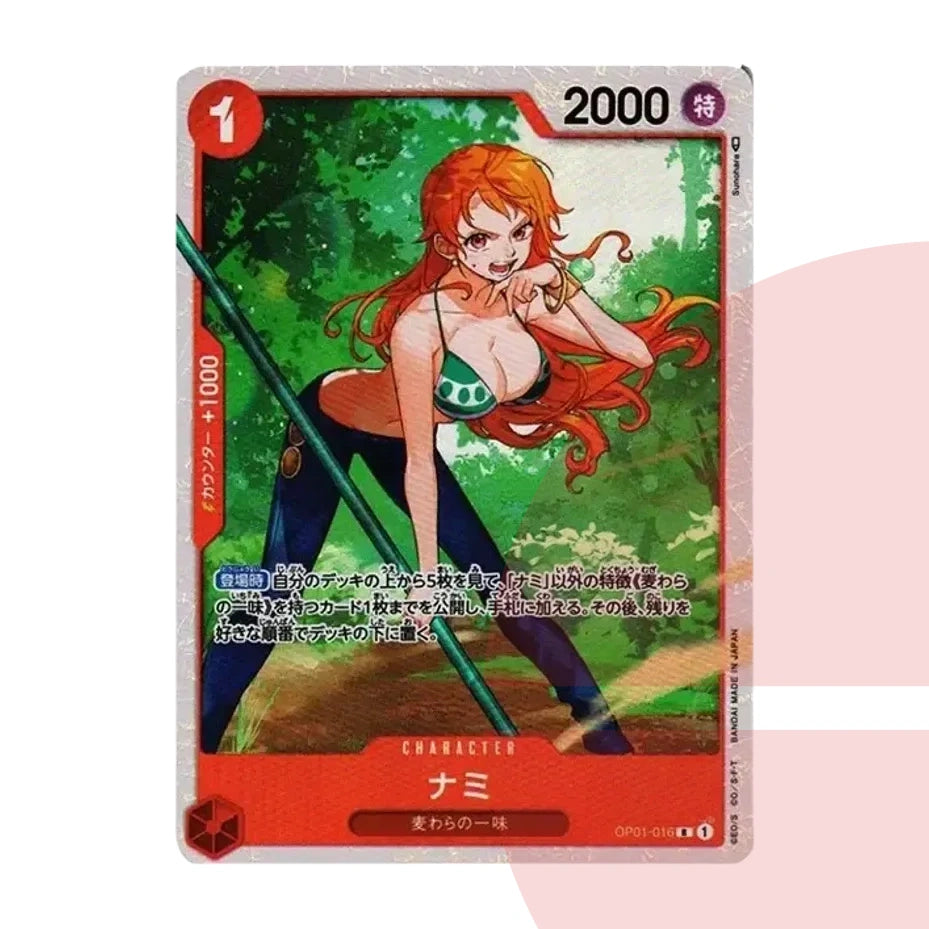 PSA 10 Nami R OP01-016 JAP