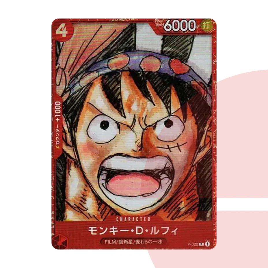 PSA 10 Monkey D. Luffy P P-022 JAP