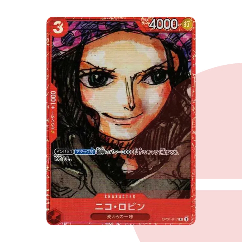 PSA 10 Nico Robin R OP01-017 JAP