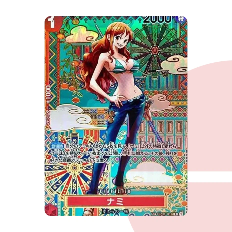 PSA 10 Nami R-SPC OP01-016 JAP