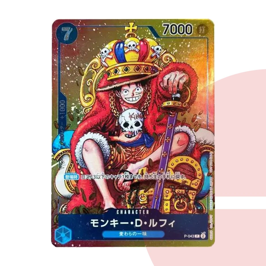PSA 10 Monkey D. Luffy P P-043 JAP
