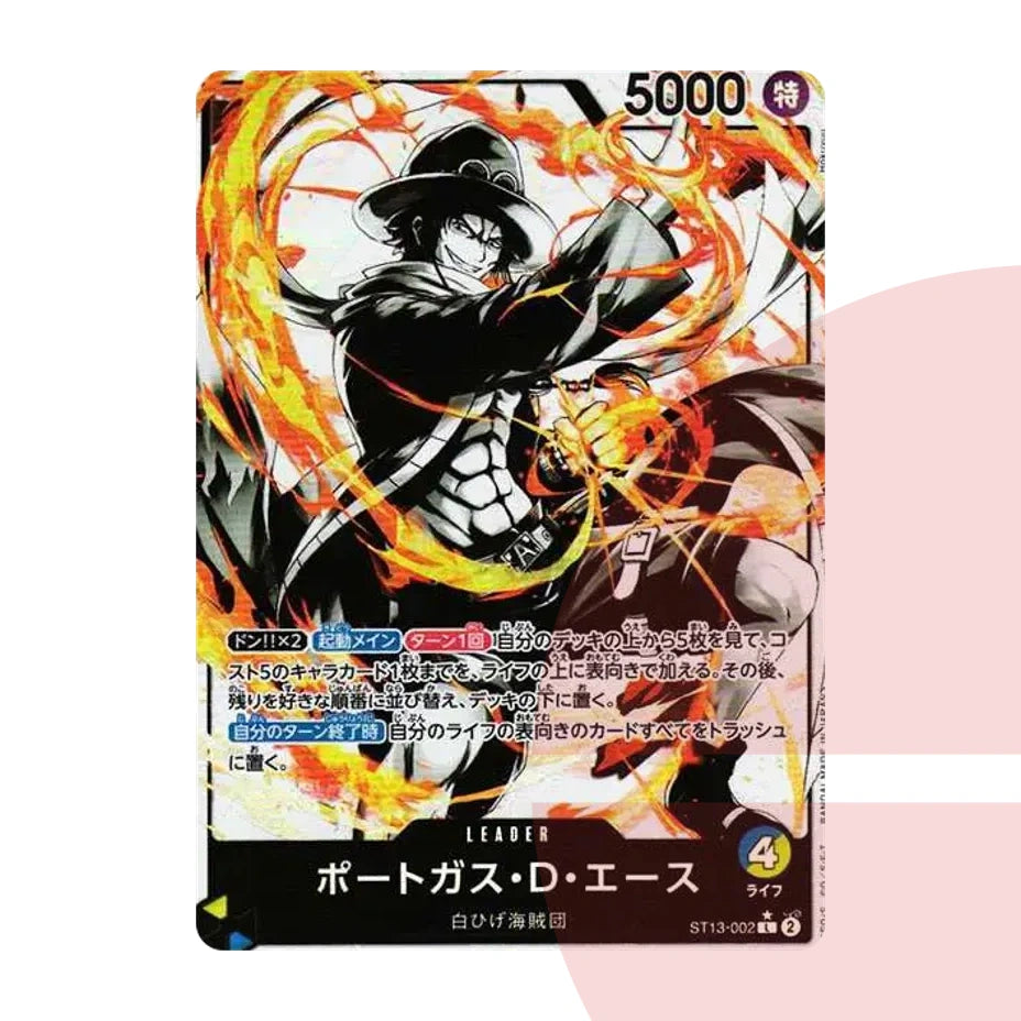 PSA 10 Portgas D. Ace L-P ST13-002 JAP
