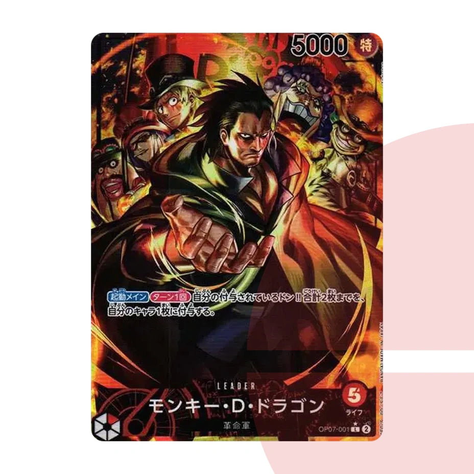 PSA 10 Monkey D Dragon L-P OP07-001 JAP