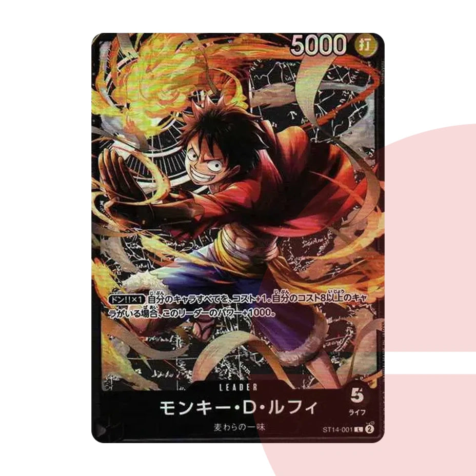 PSA 10 Monkey D. Luffy L ST14-001 JAP