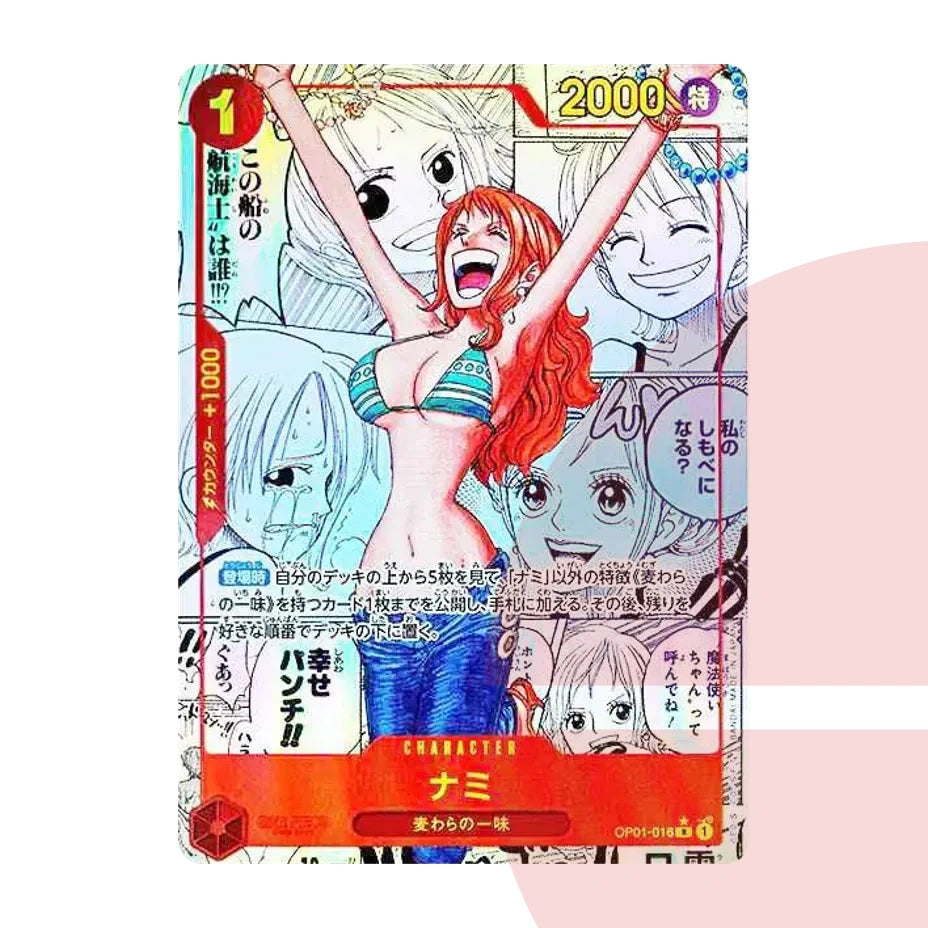 PSA 10 Nami R-SP (Comic Parallel) OP01-016 JAP