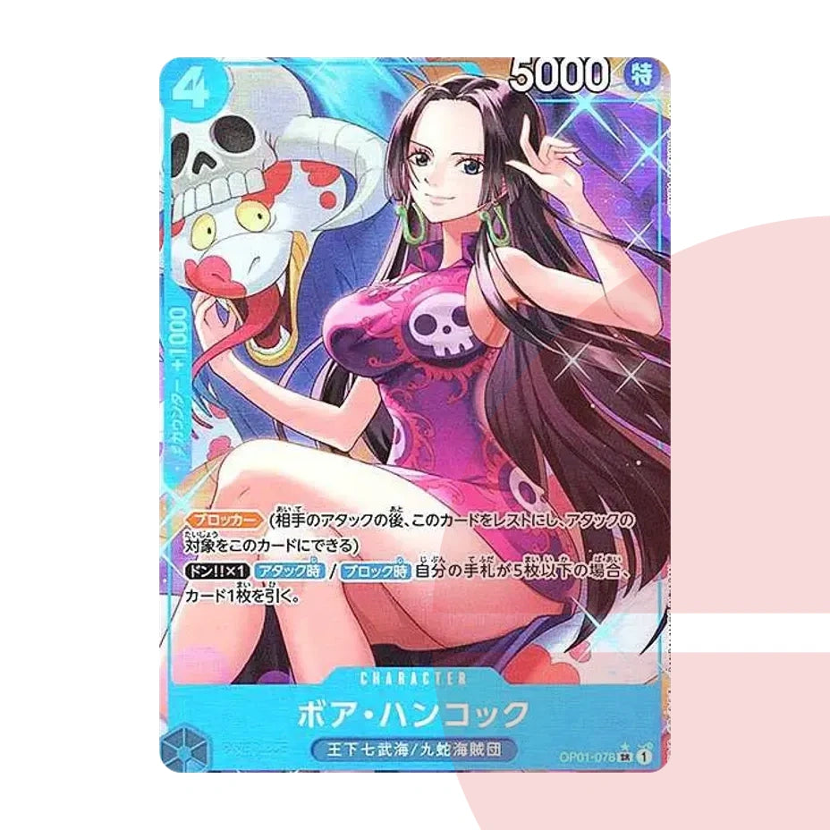 PSA 10 Boa Hancock SR-P OP01-078 JAP