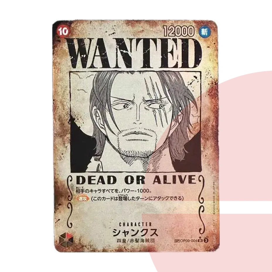 PSA 10 Shanks : Wanted SR-SPC OP09-004 JAP
