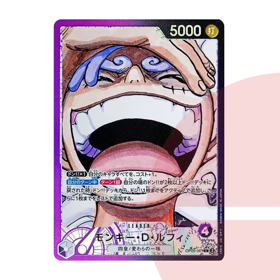 PSA 10 Monkey D. Luffy L-P OP09-061 JAP