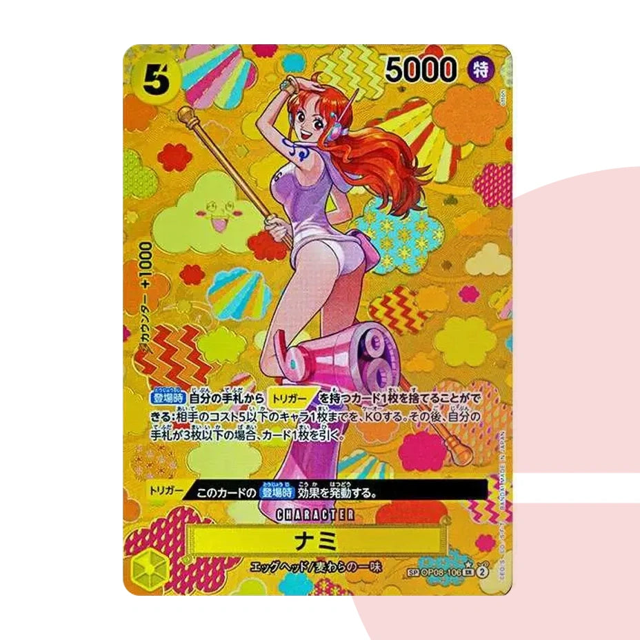 PSA 10 Nami SR-SPC OP08-106 JAP
