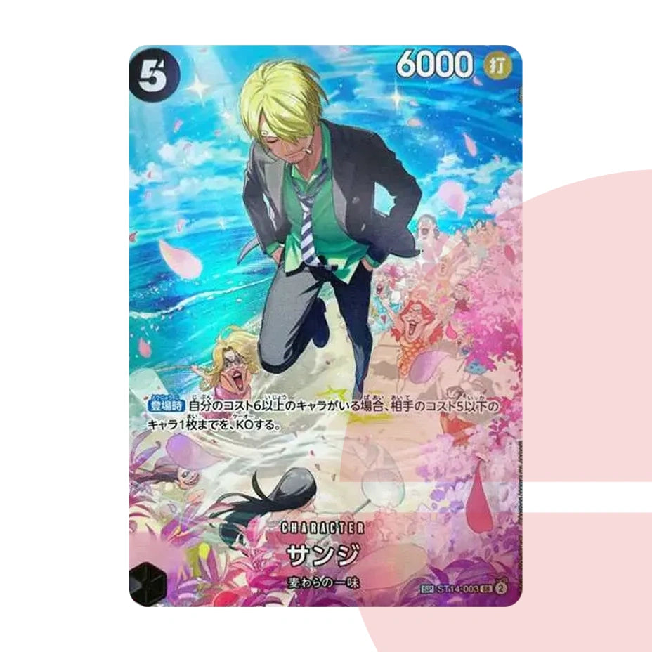 PSA 10 Sanji SR-SPC :Full Art ST14-003 JAP