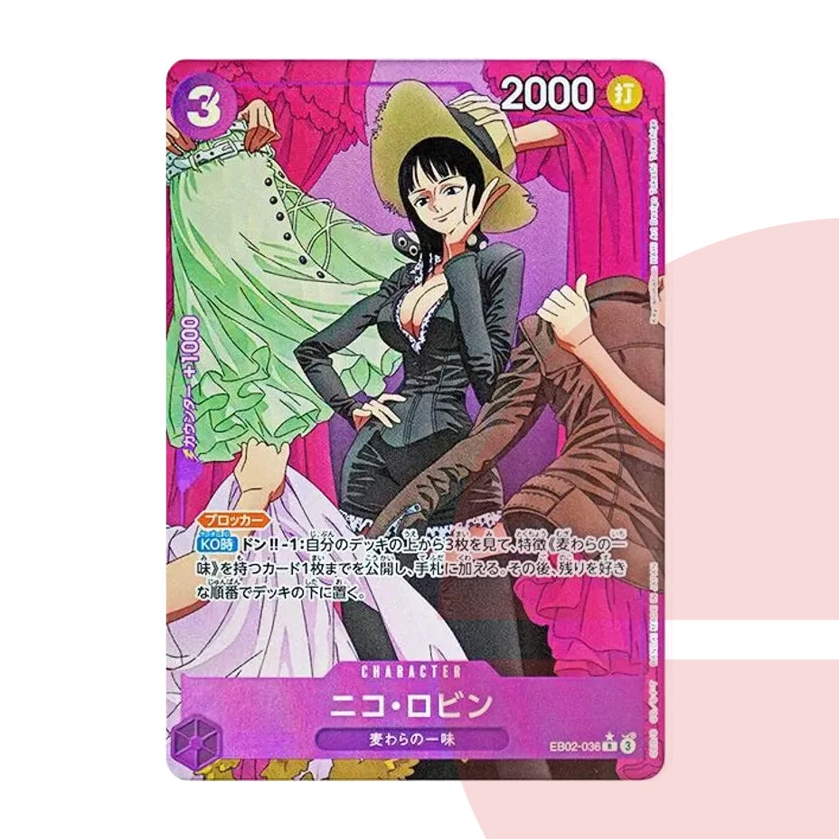 PSA 10 Nico Robin R-P EB02-036 JAP