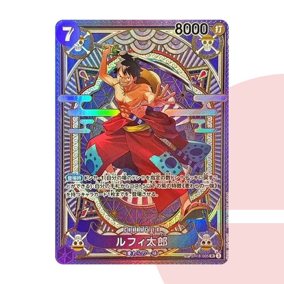 PSA 10 Luffy Taro SR-SPC ST18-005 JAP