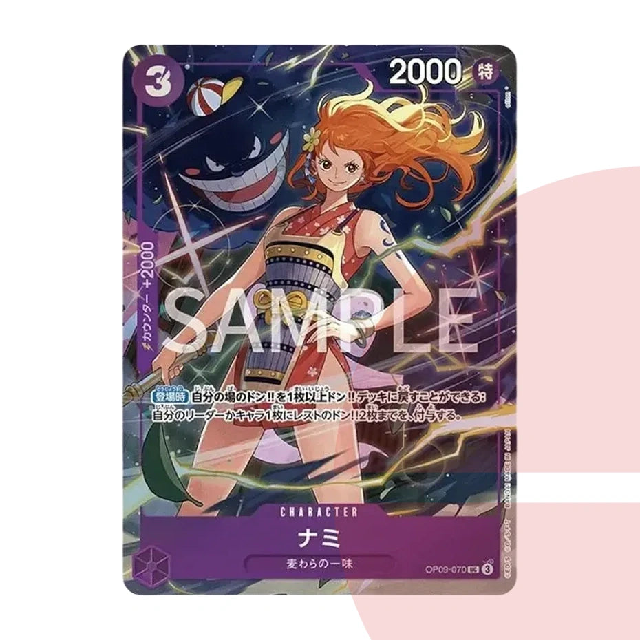 PSA 10 Nami UC OP09-070 JAP