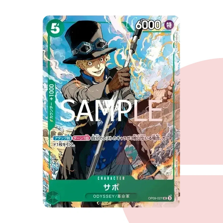 PSA 10 Sabo UC OP09-027 JAP