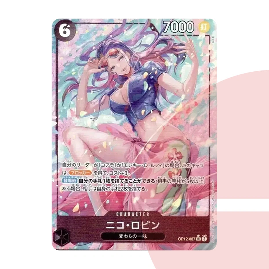 PSA 10 Nico Robin SR-P OP12-087 JAP