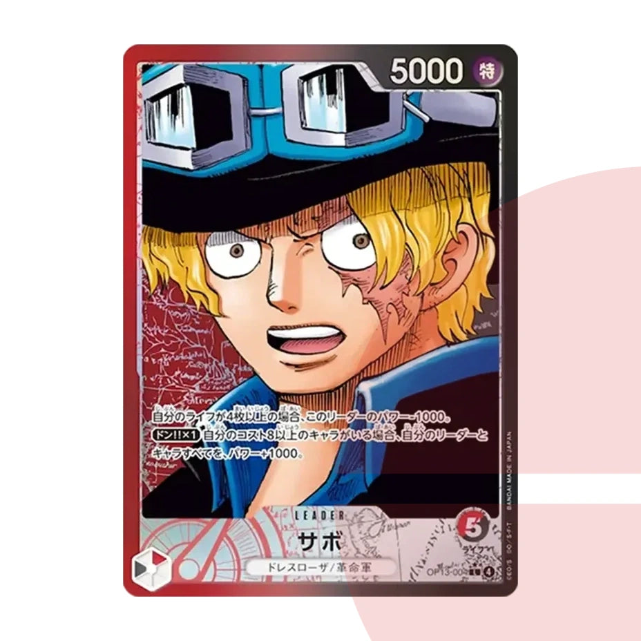PSA 10 Sabo L-P OP13-004 JAP