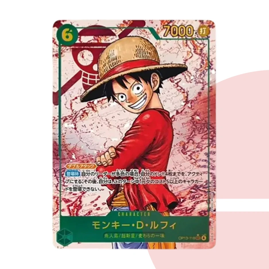 PSA 10 Monkey D. Luffy SEC-P OP13-118 JAP