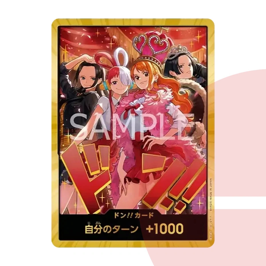 PSA 10 DON!! Card : Robin & Uta & Nami & Hancock Super Parallel Opened JAP