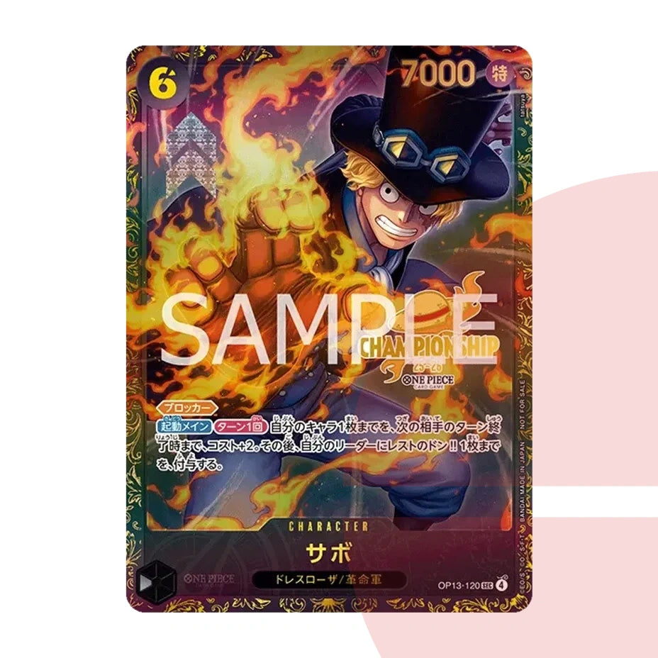 PSA 10 Sabo SEC OP13-120 JAP