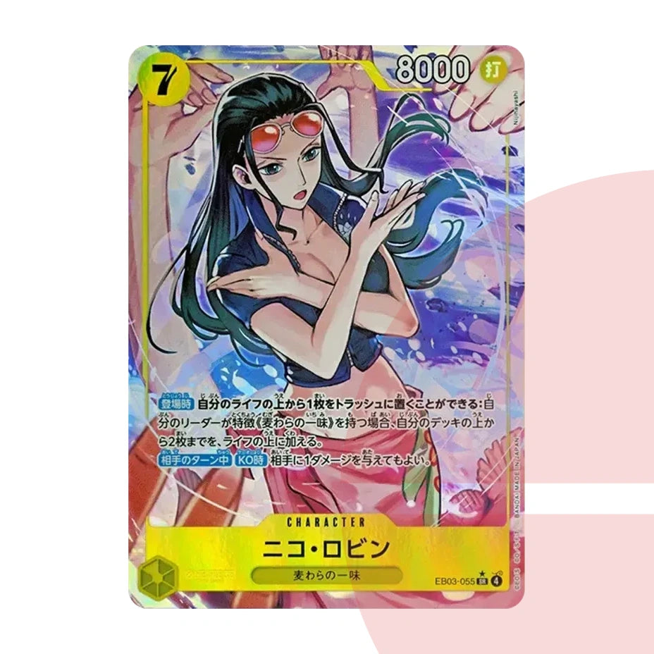 PSA 10 Nico Robin SR-P EB03-055 JAP