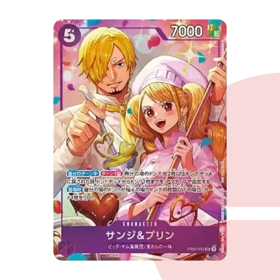 PSA 10 Sanji & Pudding SR :Champion's Prize EB02-035 JAP